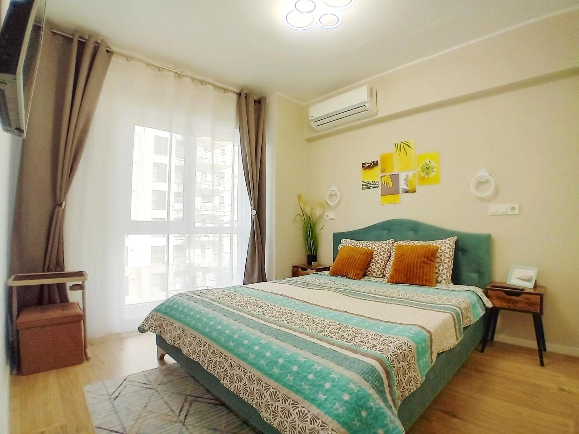 Sunshine - New & Quiet 1Br Apt, Business Area, Close To Airport, Highway A3, Subway Bucarest Exterior foto